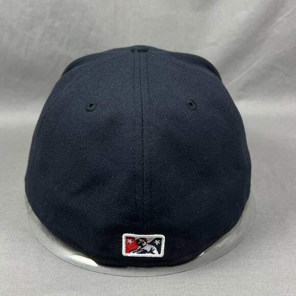 Tacoma Rainiers New Era 5950 MiLB Fitted 7 5/8 Hat Navy Seattle Mariners Mens - Picture 3 of 15